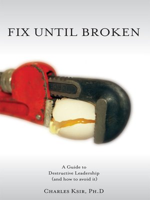 cover image of Fix Until Broken